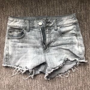 Gray American Eagle shorts